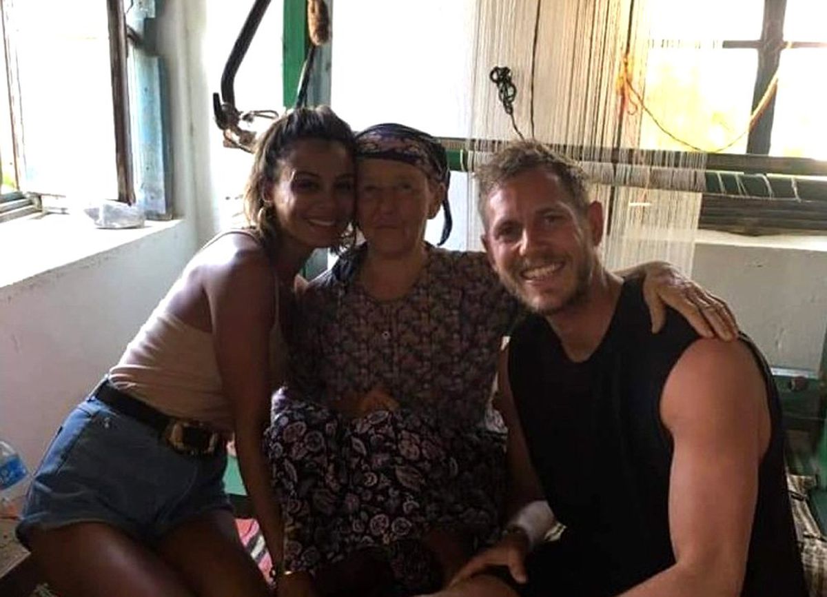 Dünyaca ünlü oyuncu Nathalie Kelley Bodrum\'da