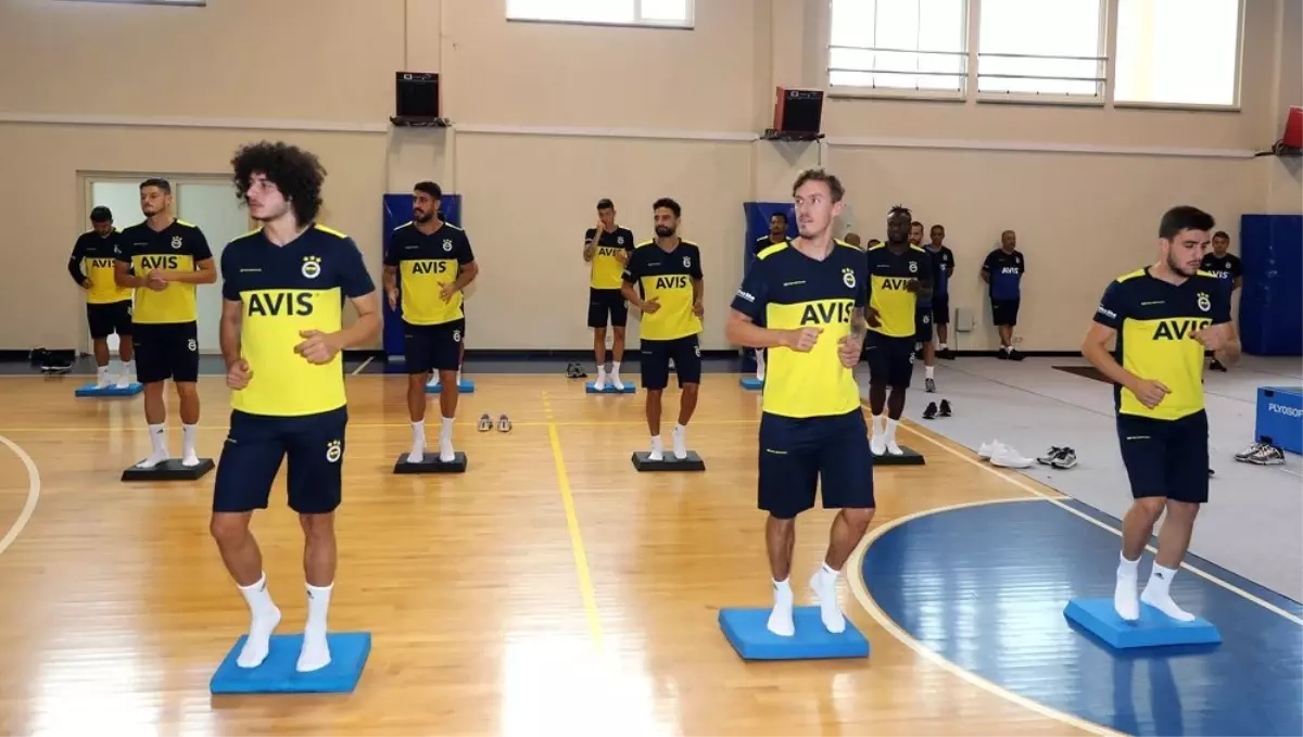 Fenerbahçe salonda çalıştı