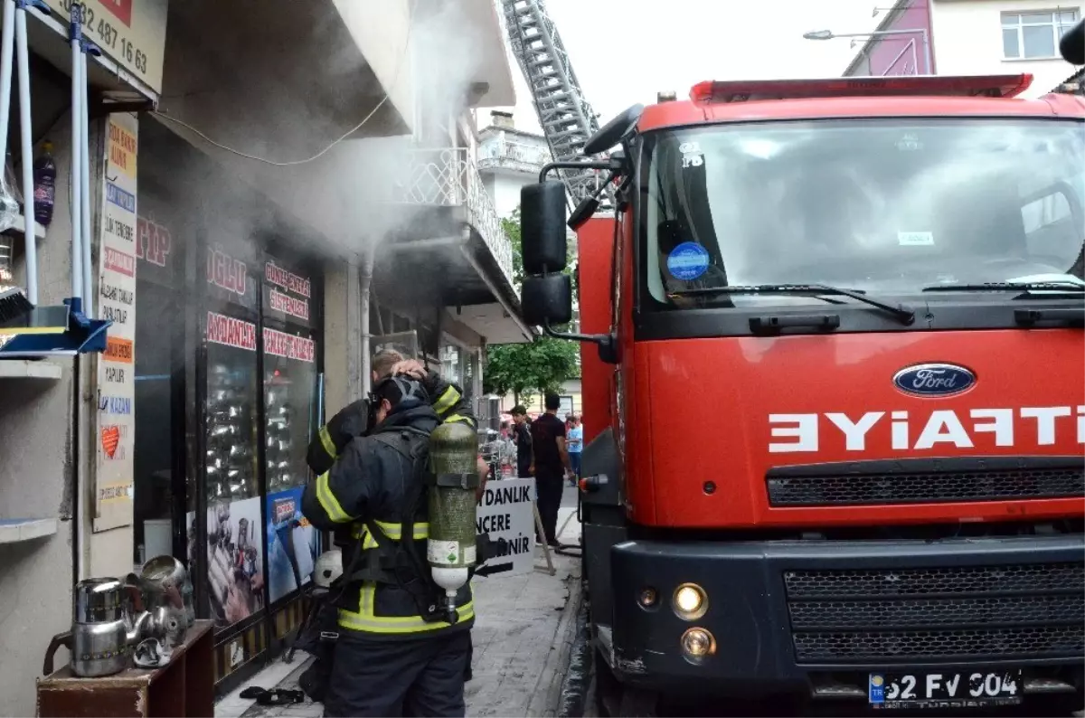 Ordu\'da yangın paniğe yol açtı