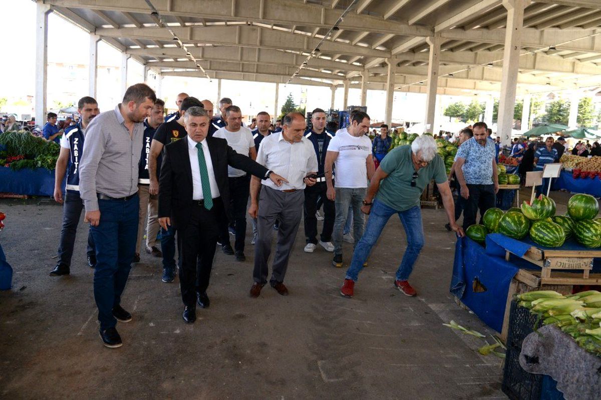 Altındağ pazarlarında sıkı denetim