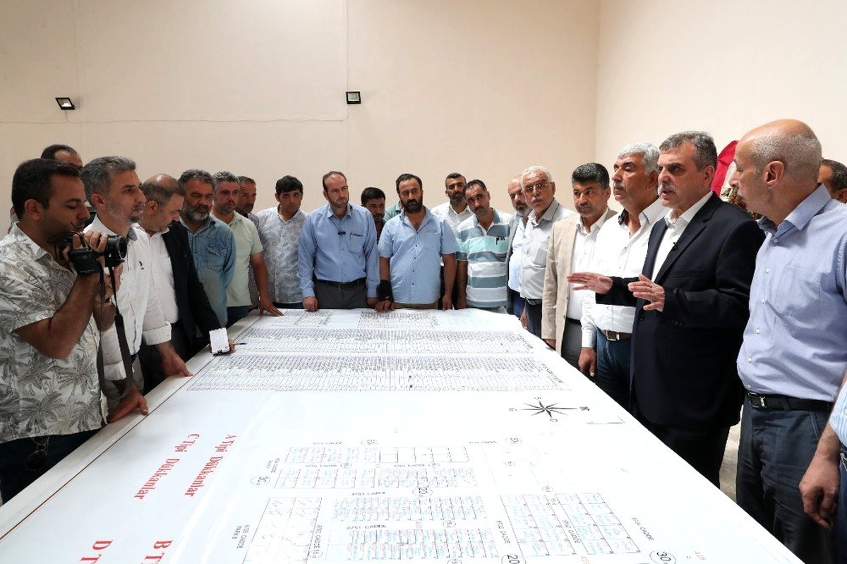 Beyazgül esnafınla bir araya geldi