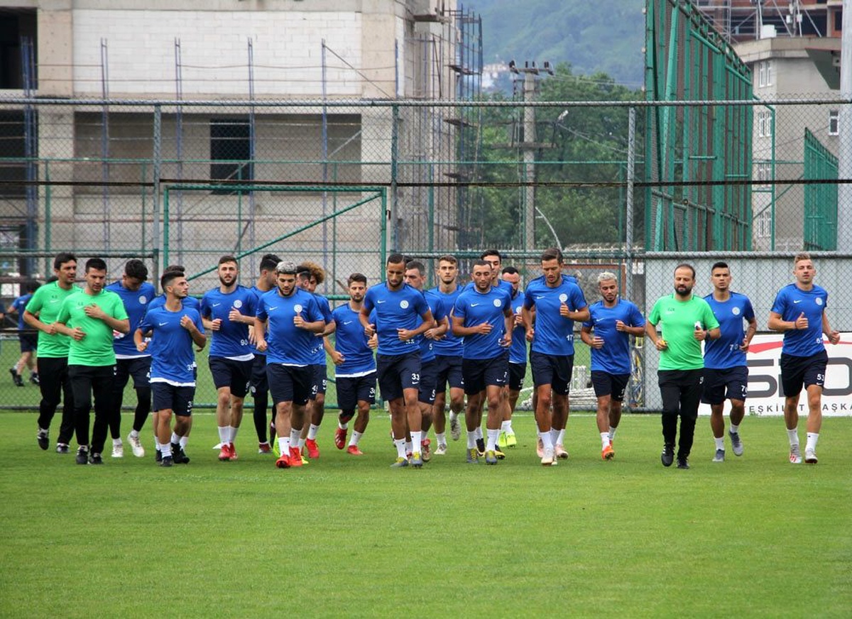 Çaykur Rizespor yeni sezon hazırlıklarını sürdürüyor