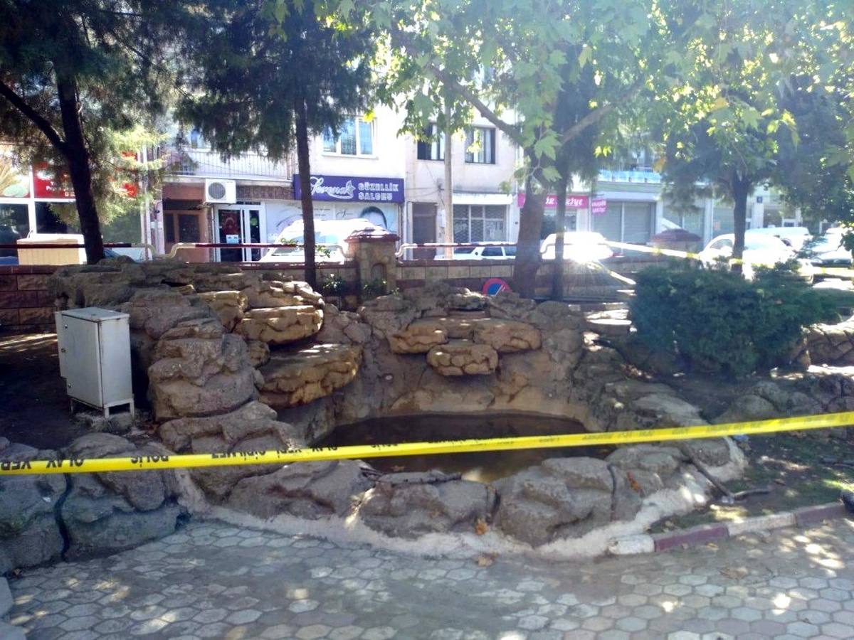 İzmir\'de süs havuzuna giren çocuklar akıma kapıldı