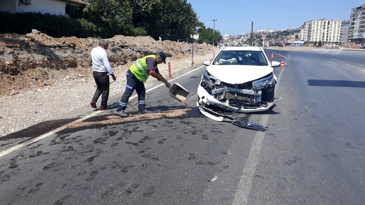Kahramanmaraş\'ta trafik kazası: 2 yaralı