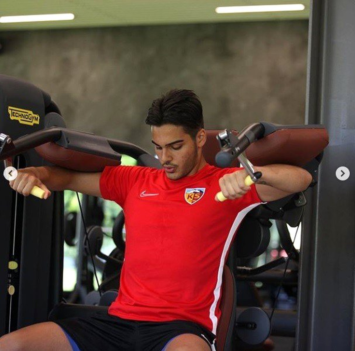 Kayserispor, kuvvet antrenmanı yaptı