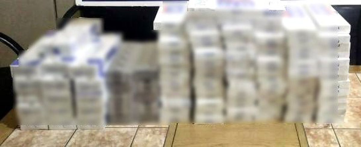 Midyat\'ta bin 490 paket kaçak sigara ele geçirildi