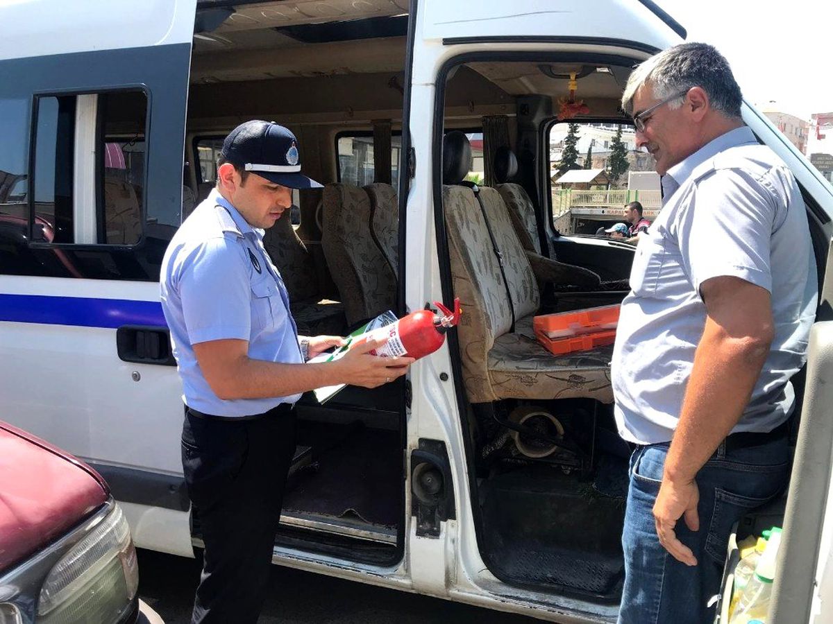 Personel servisleri denetlendi