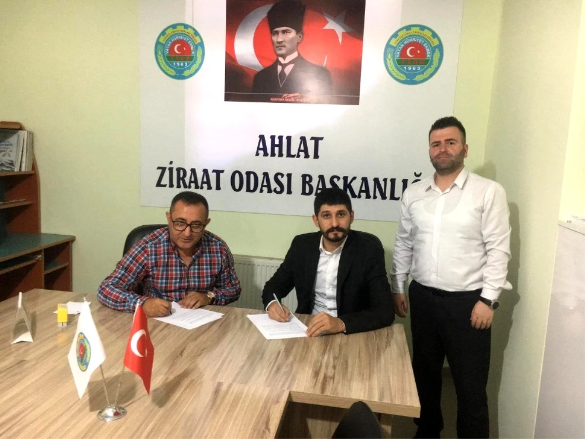 Ahlat Ziraat Odası ve Kuveyt Türk arasında protokol