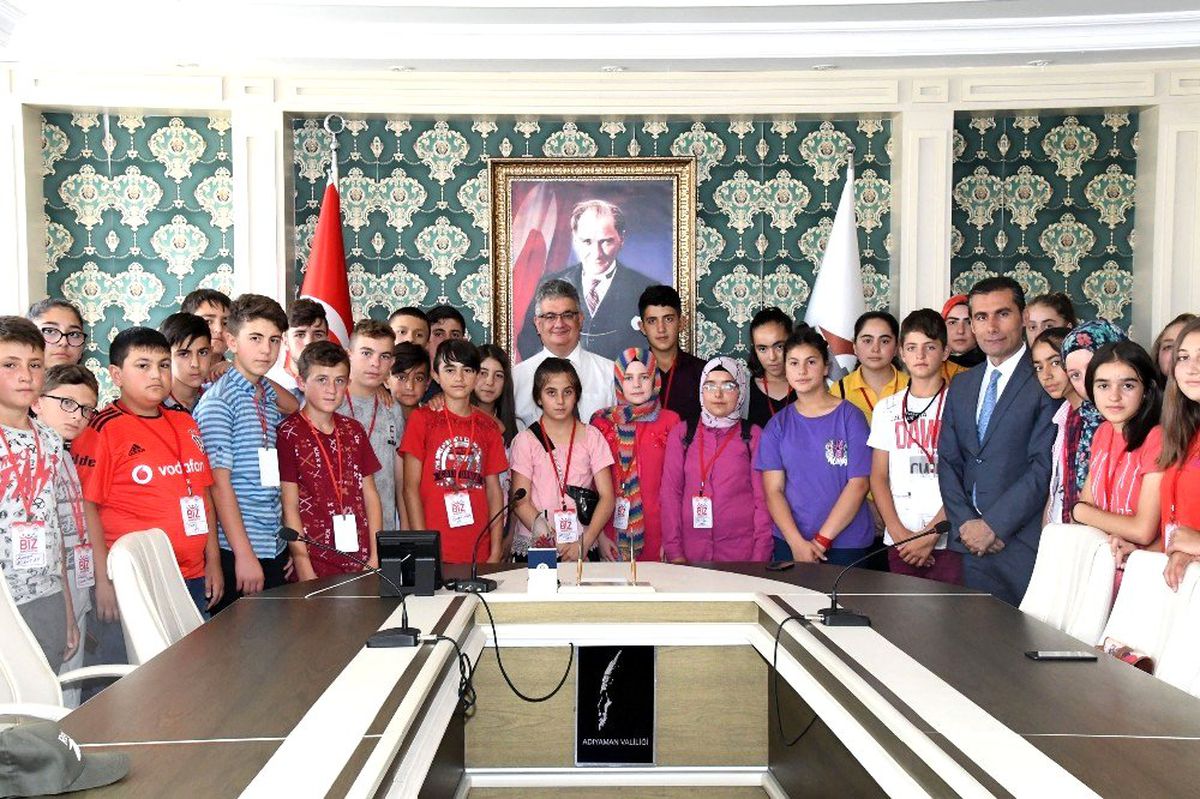 Aksaraylı öğrenciler Adıyaman\'da misafir edildi