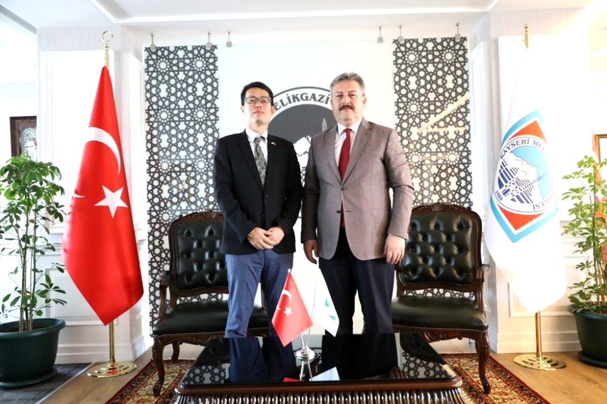 Başkan Dr. Palancıoğlu "Melikgazi\'nin sosyal sorumluluk projeleri, Japonların dikkatini çekti"