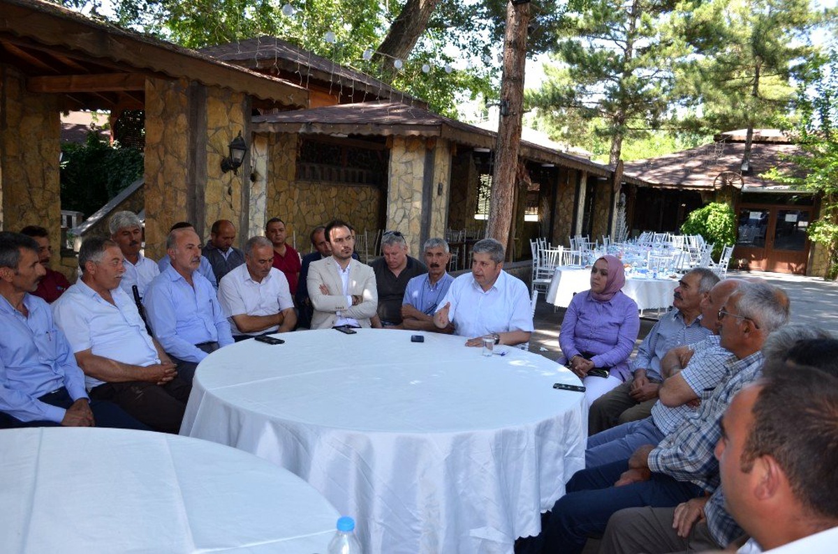 Başkan Özkan Altun Mahalle Muhtarlarıyla Buluştu