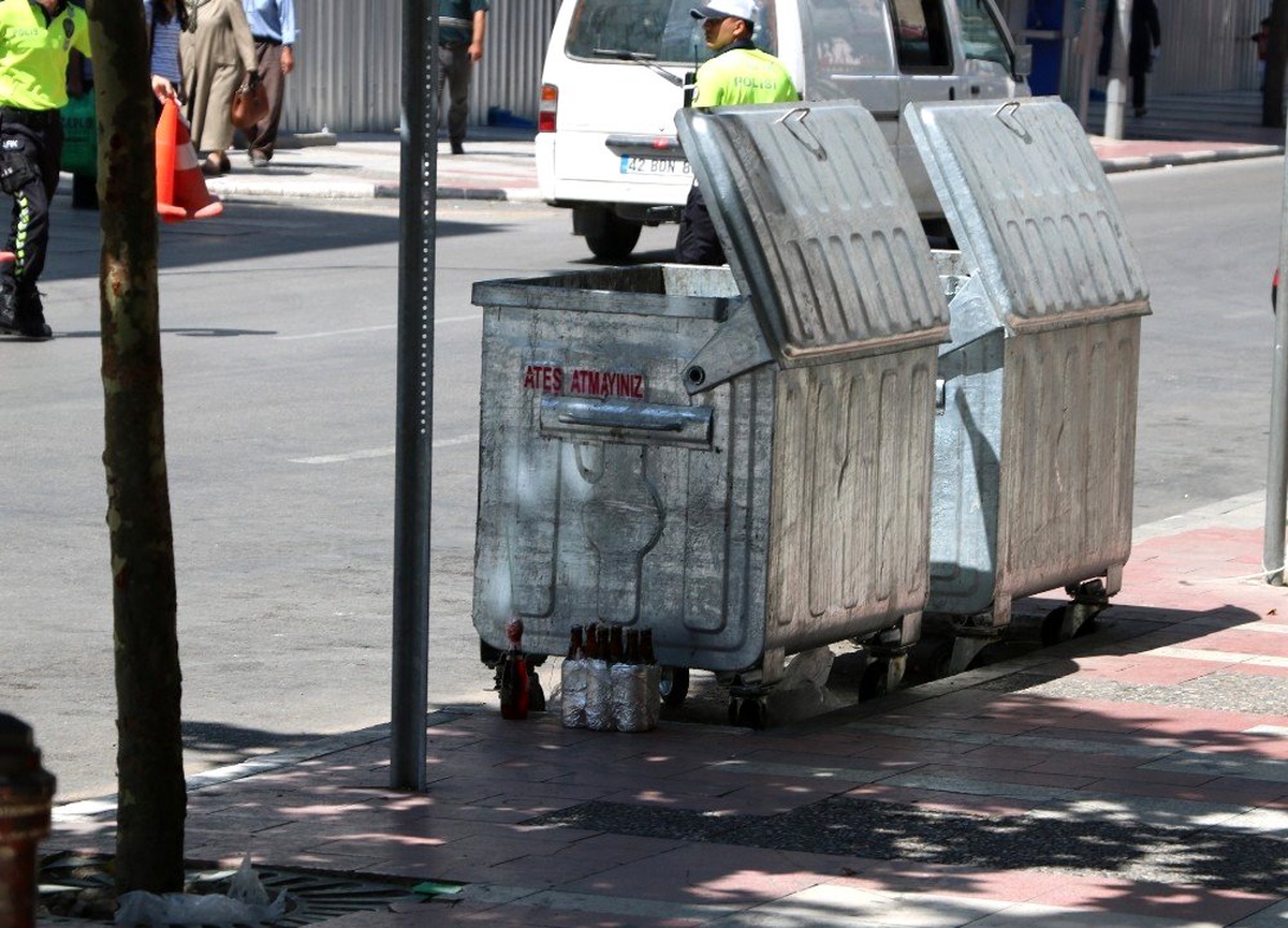 Bomba sanıldı, öğrencilerin deney düzeneği çıktı