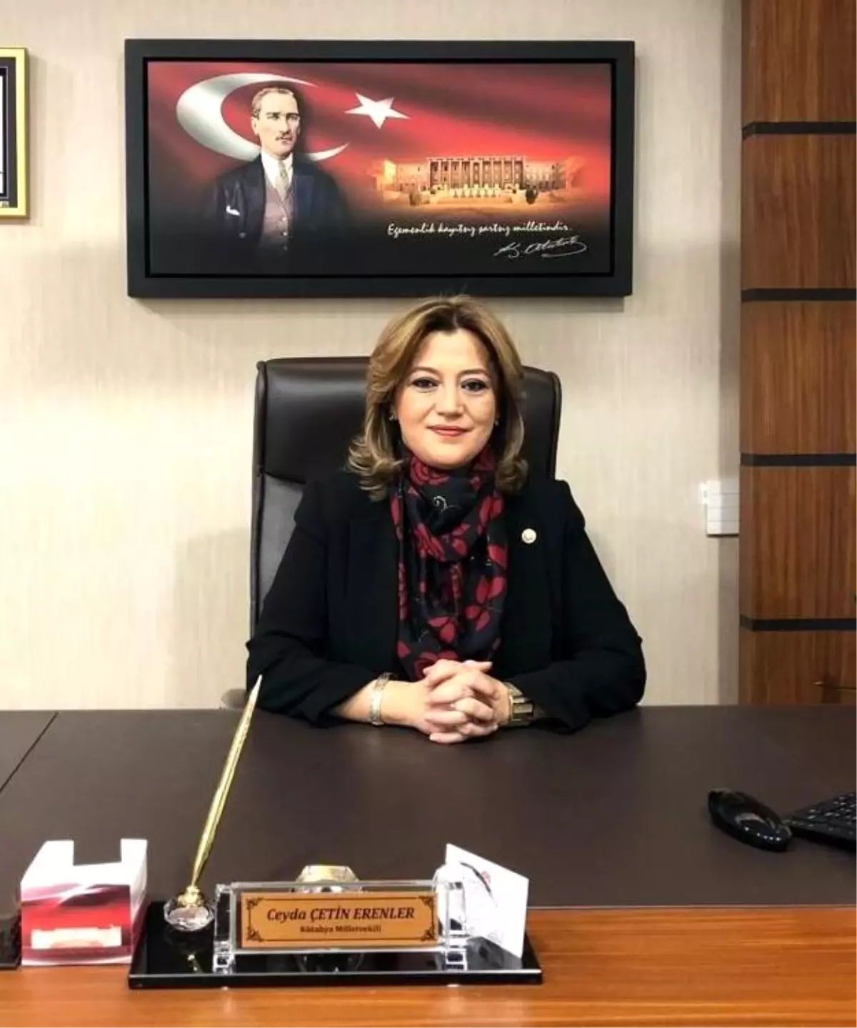 Ceyda Çetin Erenler: "Kütahyamız\'a geçmiş olsun"