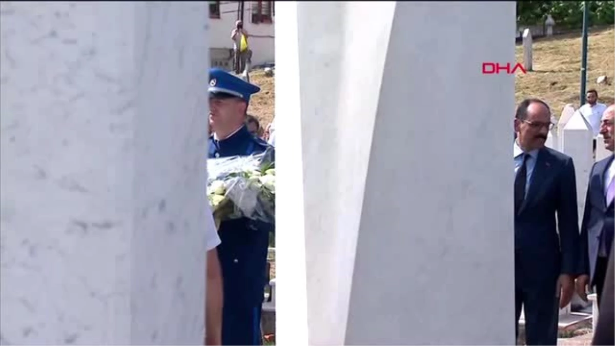 DHA DIŞ - Erdoğan, Aliya İzzetbegoviç\'in anıt mezarını ziyaret etti