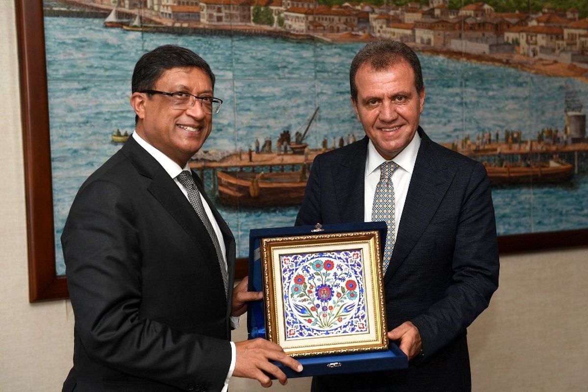 Hindistan Büyükelçisi Bhattacharyya: "Mersin ile ihracatı geliştirme niyetindeyiz"