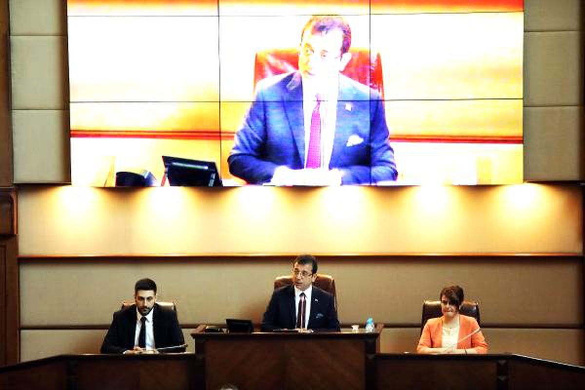 İBB\'de Temmuz ayı ilk meclis toplantısı yapıldı