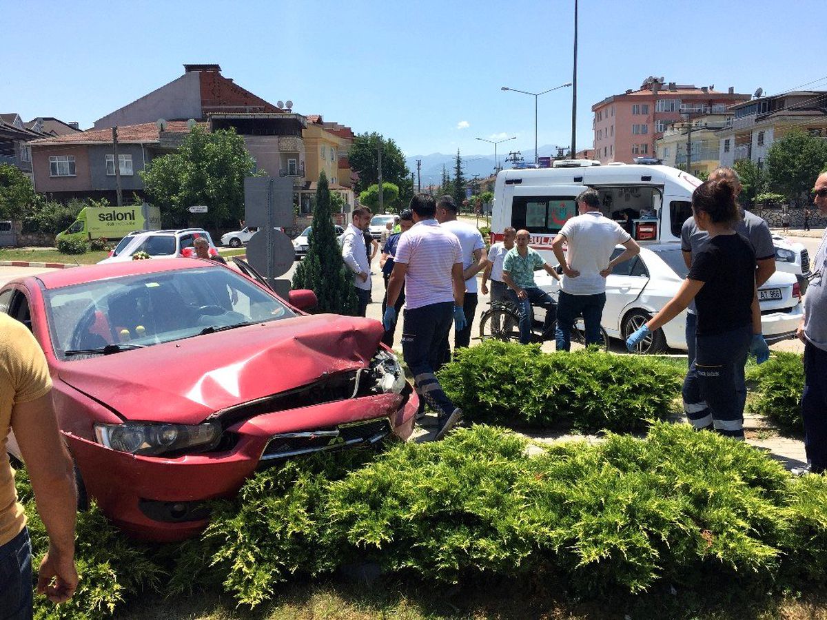 Kaza ânı kameraya böyle yansıdı