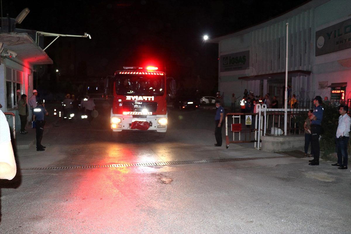 Kütahya\'da azot fabrikasındaki patlama