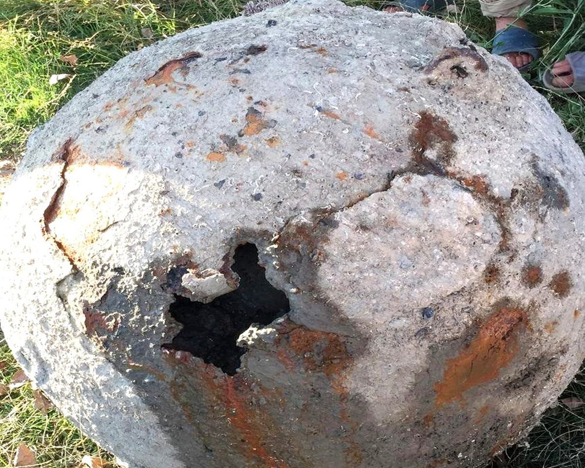 MO8 RUS Tipi Rus deniz mayını patlatılarak imha edildi