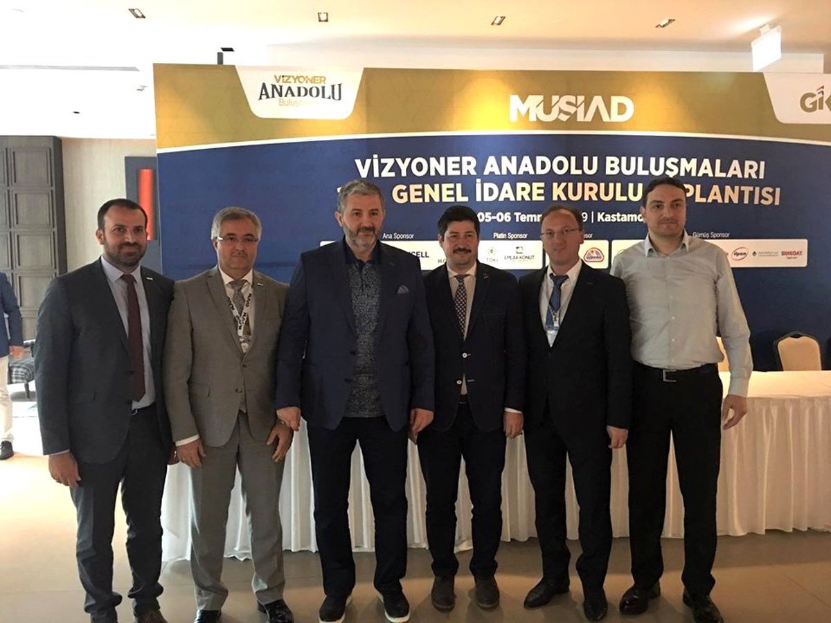 MÜSİAD Karadeniz Ereğli Yönetimi GİK toplantısına katıldı