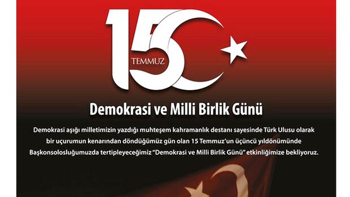 Nürnberg\'te 15 Temmuz Demokrasi ve Milli Birlik Günü