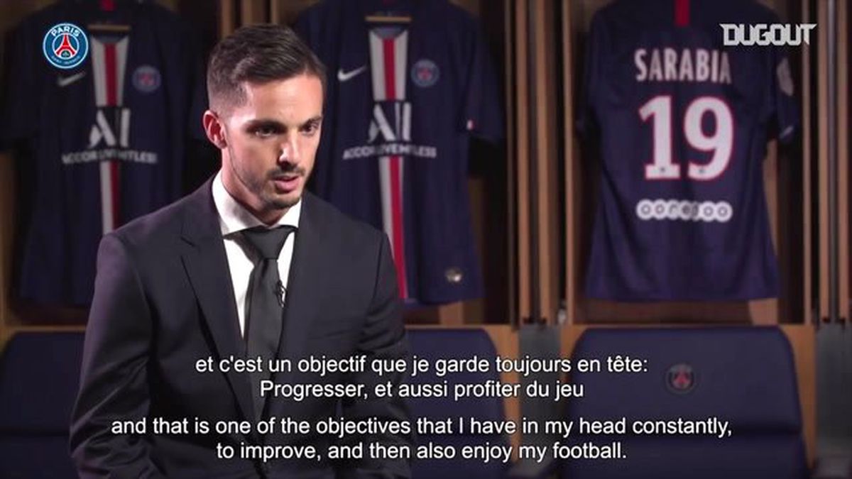 PABLO SARABIA\'NIN İLK PARIS SAINT GERMAIN RÖPORTAJI
