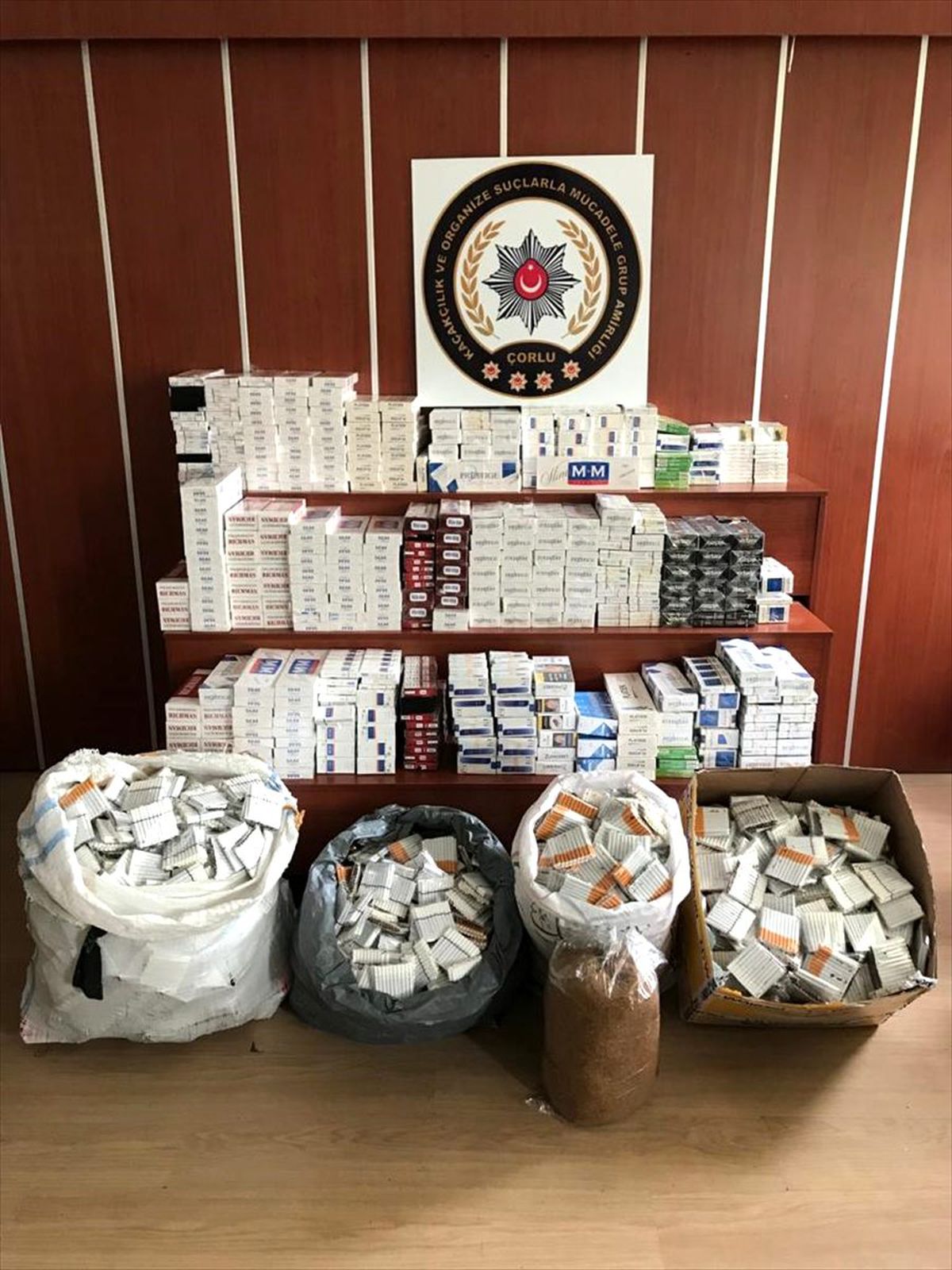 Tekirdağ\'da kaçakçılık operasyonu