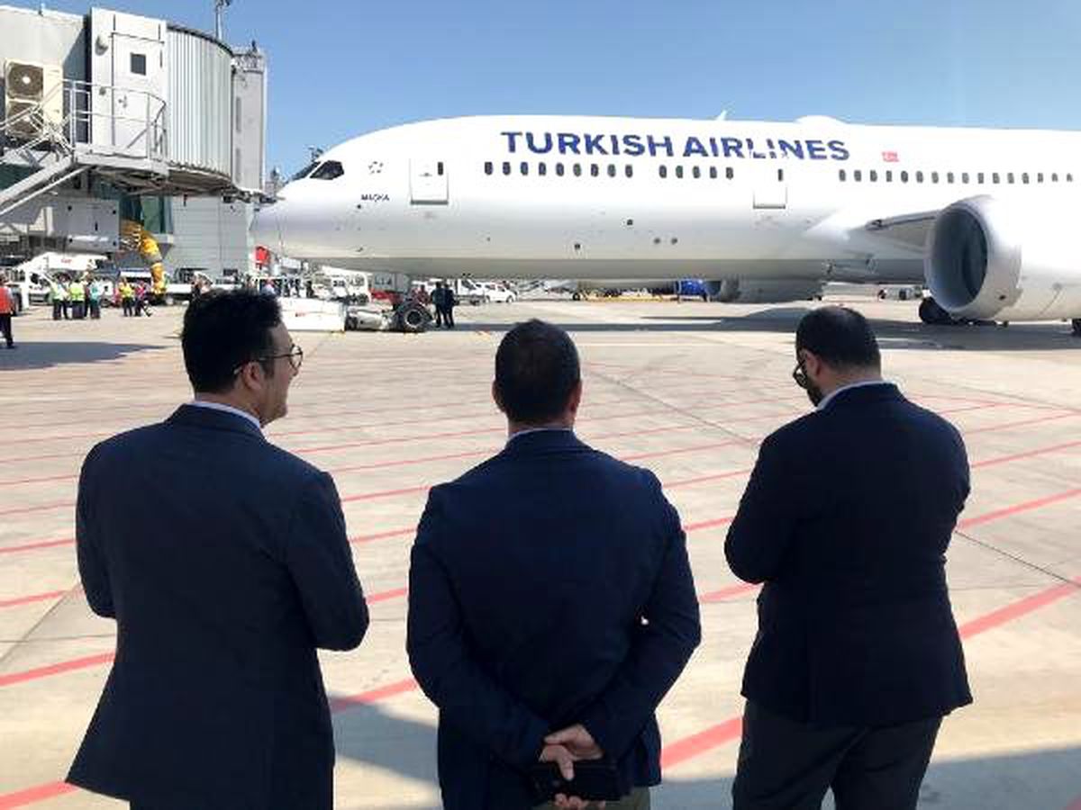 THY\'nin \'Maçka\' uçağı Şehit Eren Bülbül anısına Trabzon\'a uçtu (1)