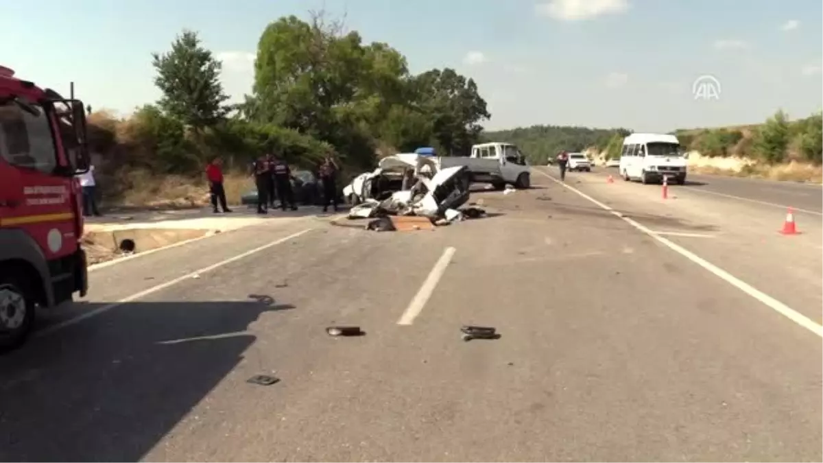 Trafik kazası: 1 ölü, 7 yaralı