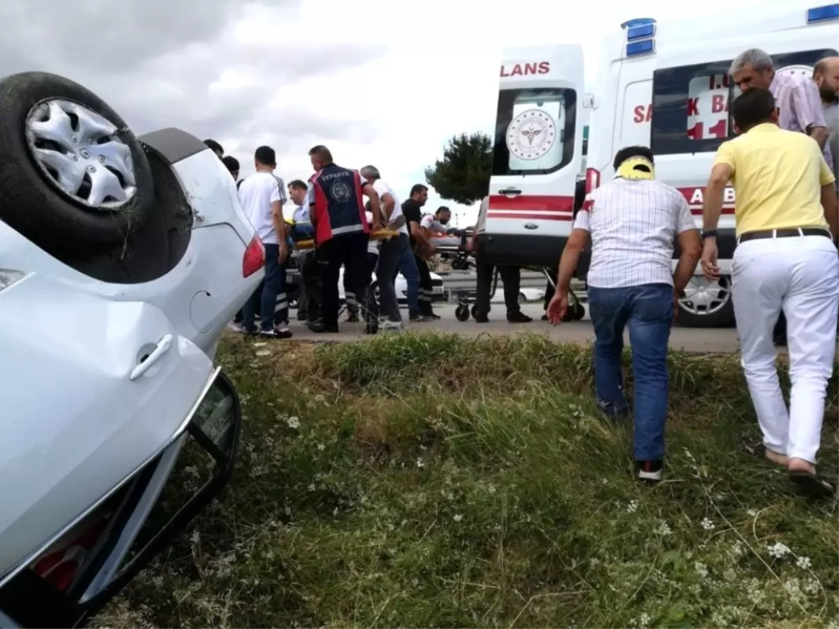 Amasya\'da trafik kazası: 5 yaralı