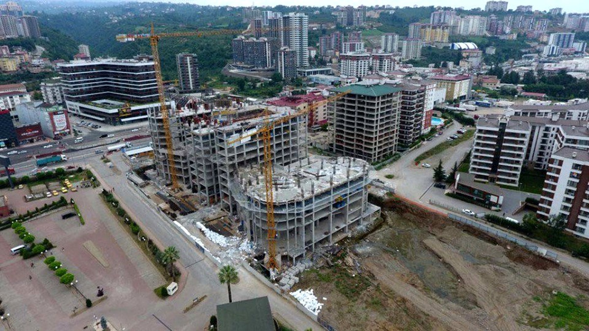 Büyük inşaat projelerinde Bayburt doğal taşı imzası