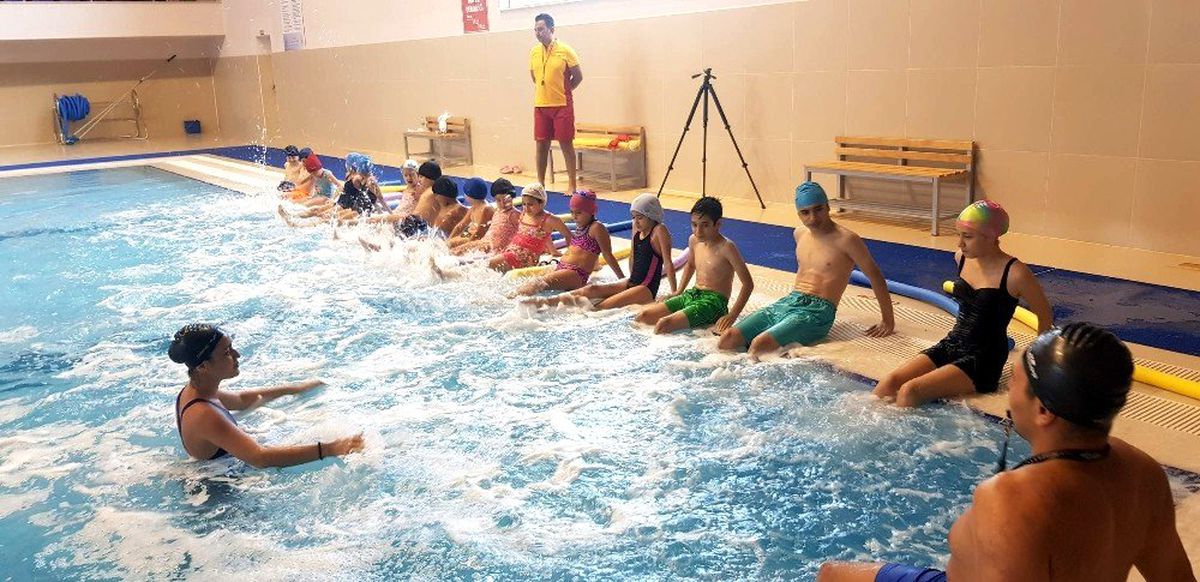 Geleceğin millileri olimpik havuzda yetişecek