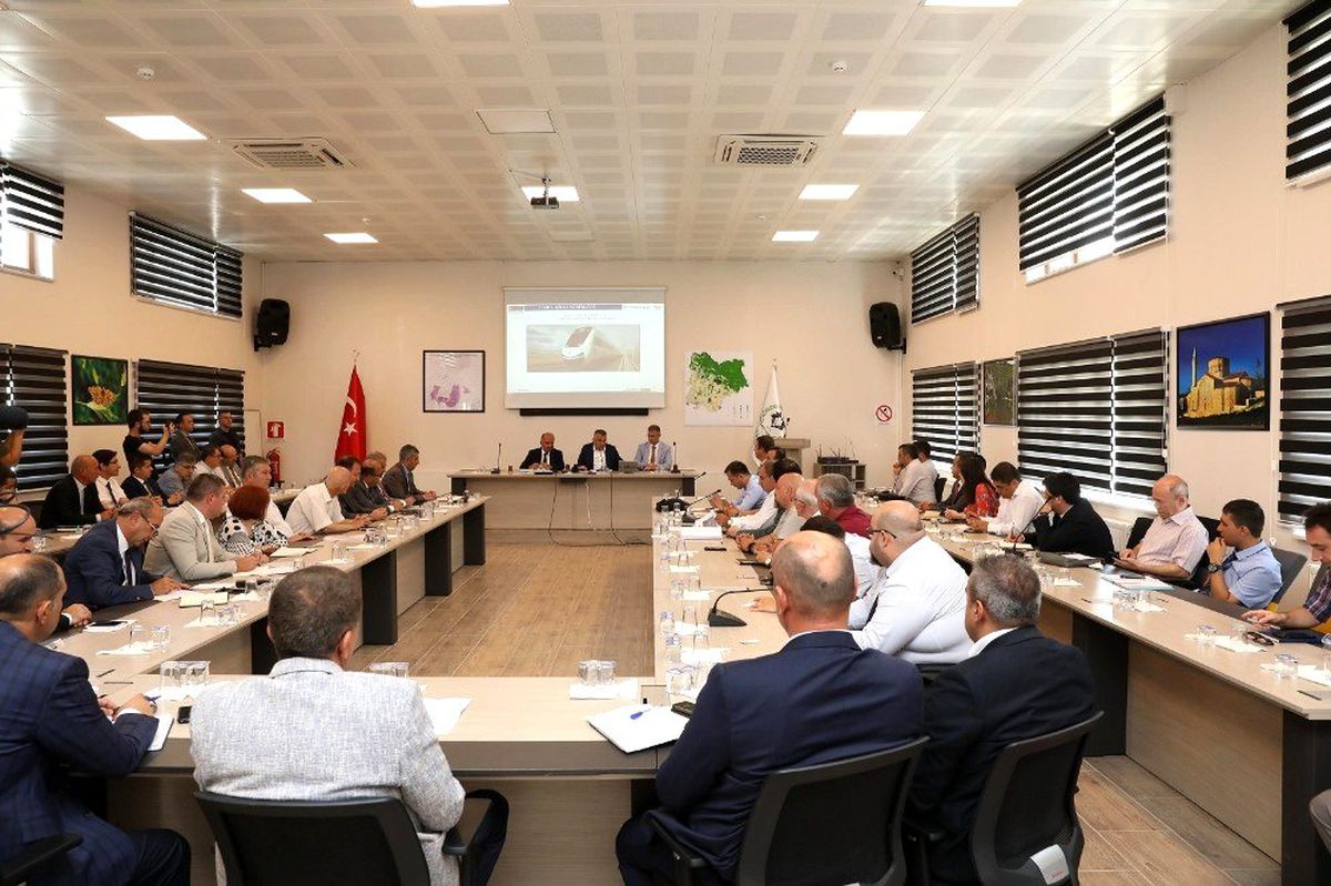 Halkalı-Kapıkule Demiryolu Hattı Hızlı Tren Projesi toplantısı yapıldı