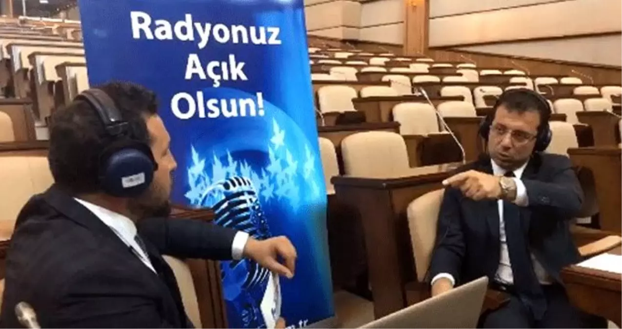 İmamoğlu\'ndan canlı yayında iddia: Biz geldikten sonra belediyedeki araçların markası değiştirilmiş