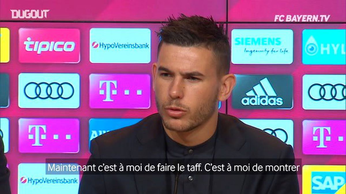 Lucas Hernández s \'exprime sur son 20 yaşında 21 yaşında