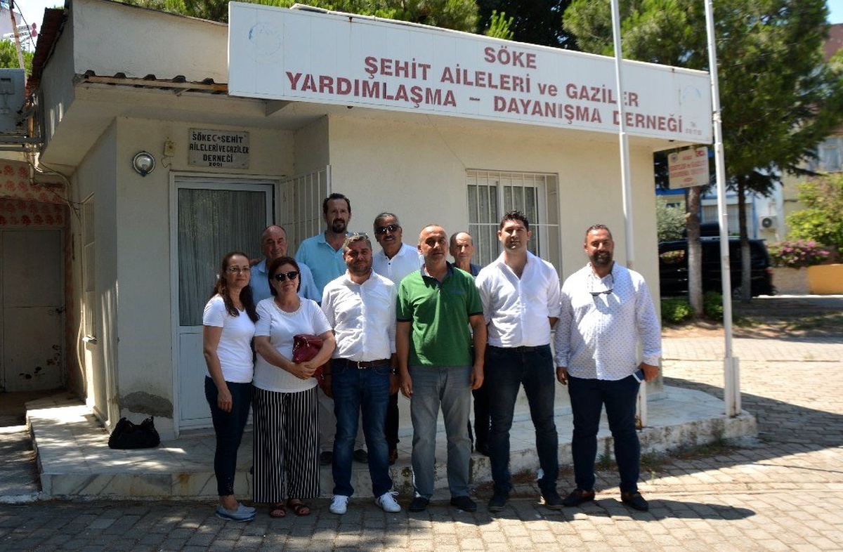 Söke CHP\'den ADD ve Şehit Aileleri Derneğine Ziyaret