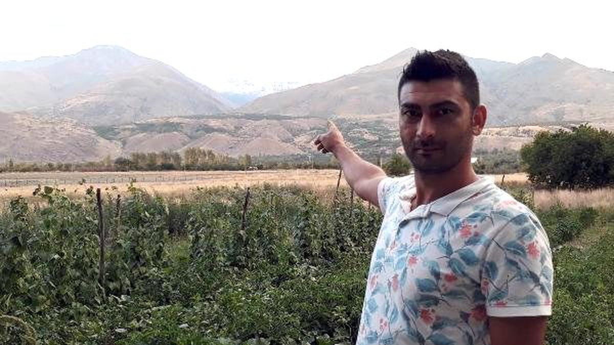 Temmuz ayında Erzincan\'a kar yağdı