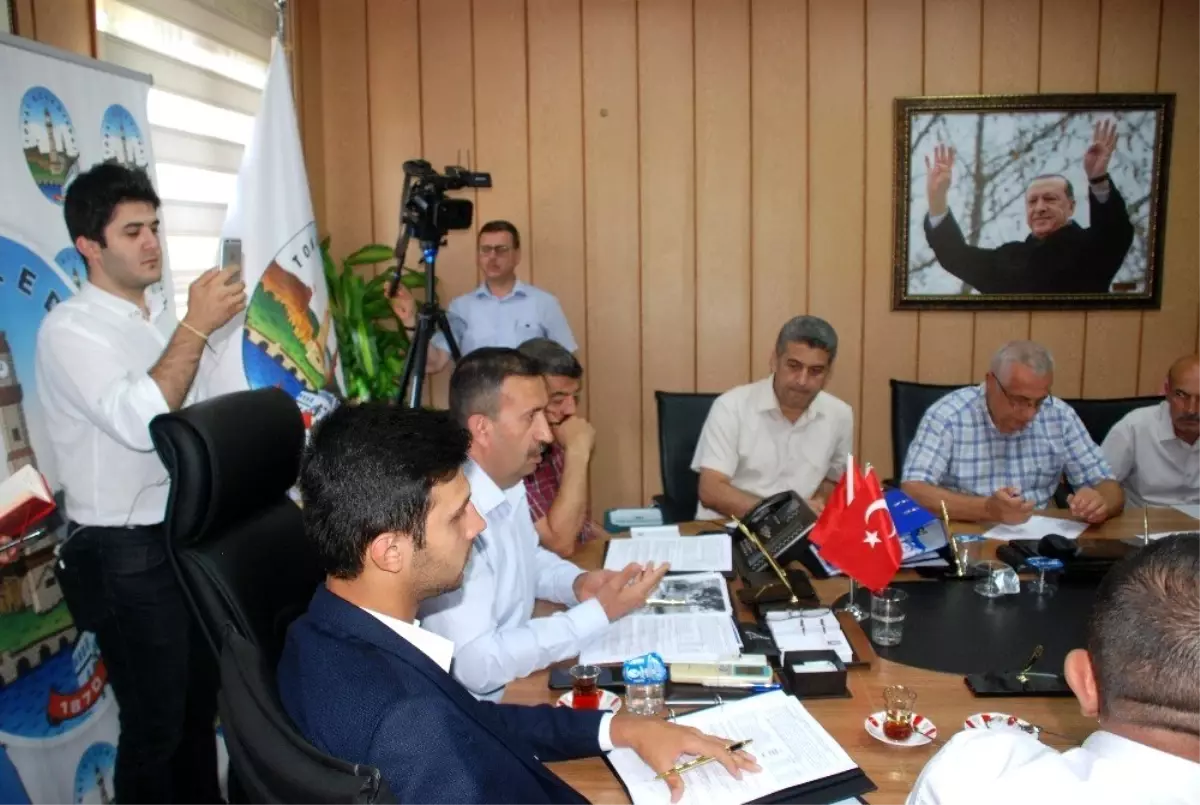 Tokat Belediyesinde canlı ihale