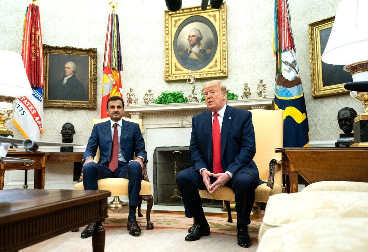 Trump\'tan Katar\'a övgüler