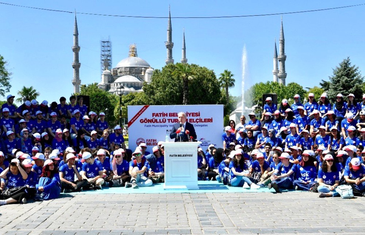 Turizm elçileri gökyüzüne bırakılan balonlarla göreve başladı