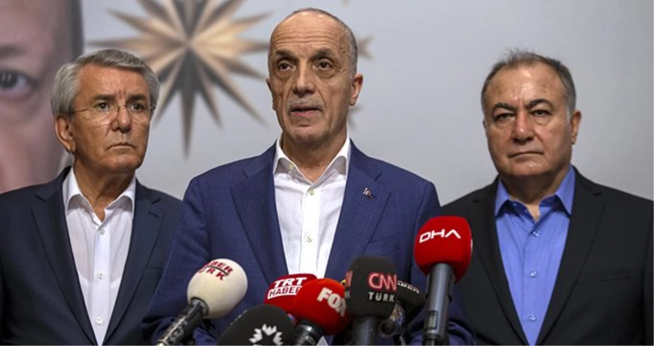 TÜRK-İŞ Başkanı Atalay: Teklifin kabul edilecek bir yanı yok