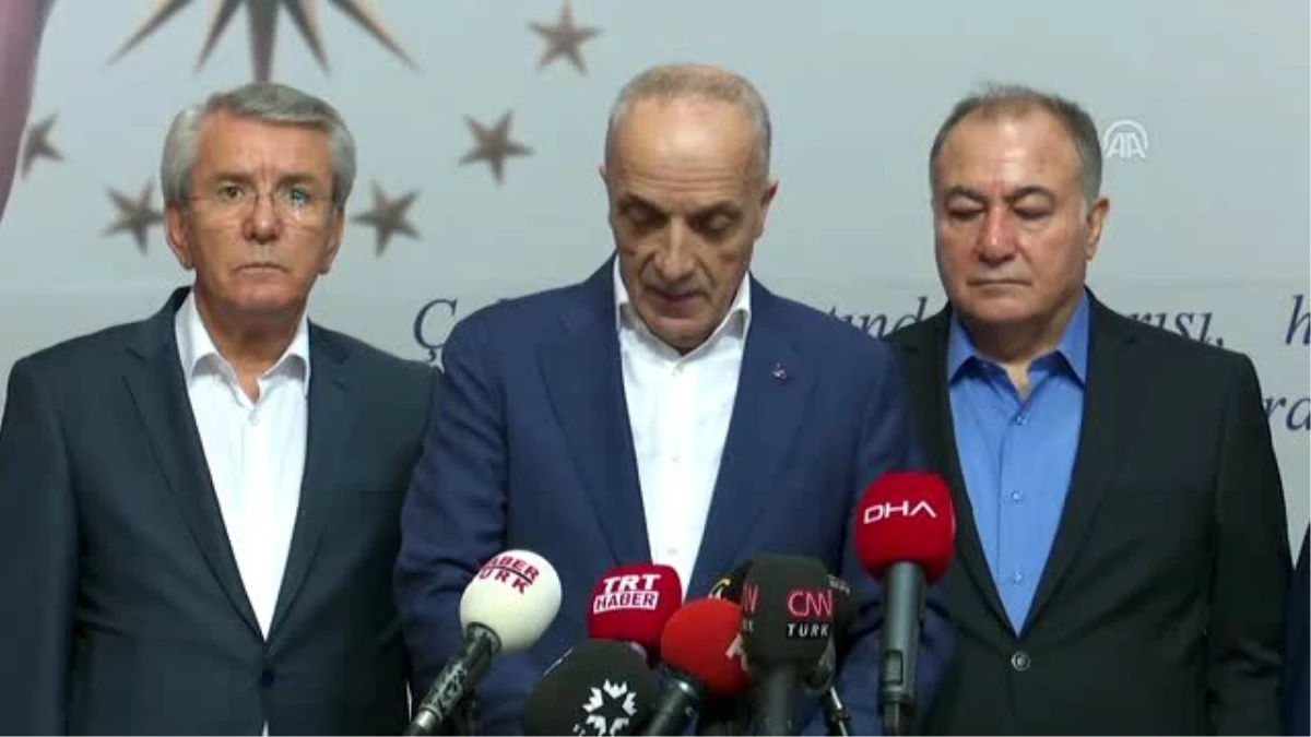 TÜRK-İŞ Genel Başkanı Atalay: "(Kamu toplu iş görüşmeleri) Teklifin kabul edilecek bir tarafı yok"