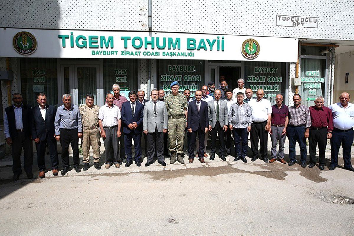 Vali Pehlivan, Bayburt Ziraat Odası Başkanlığı Meclis Toplantısına katıldı