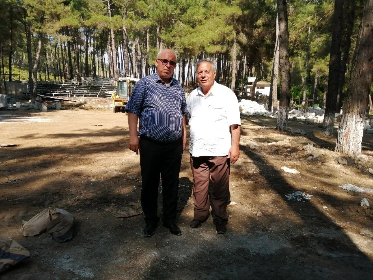 Yayladağ Belediye Başkanı Mustafa Sayın: "Aba Güreşi\'ne hizmet için ormanda tesis inşa ediyoruz"