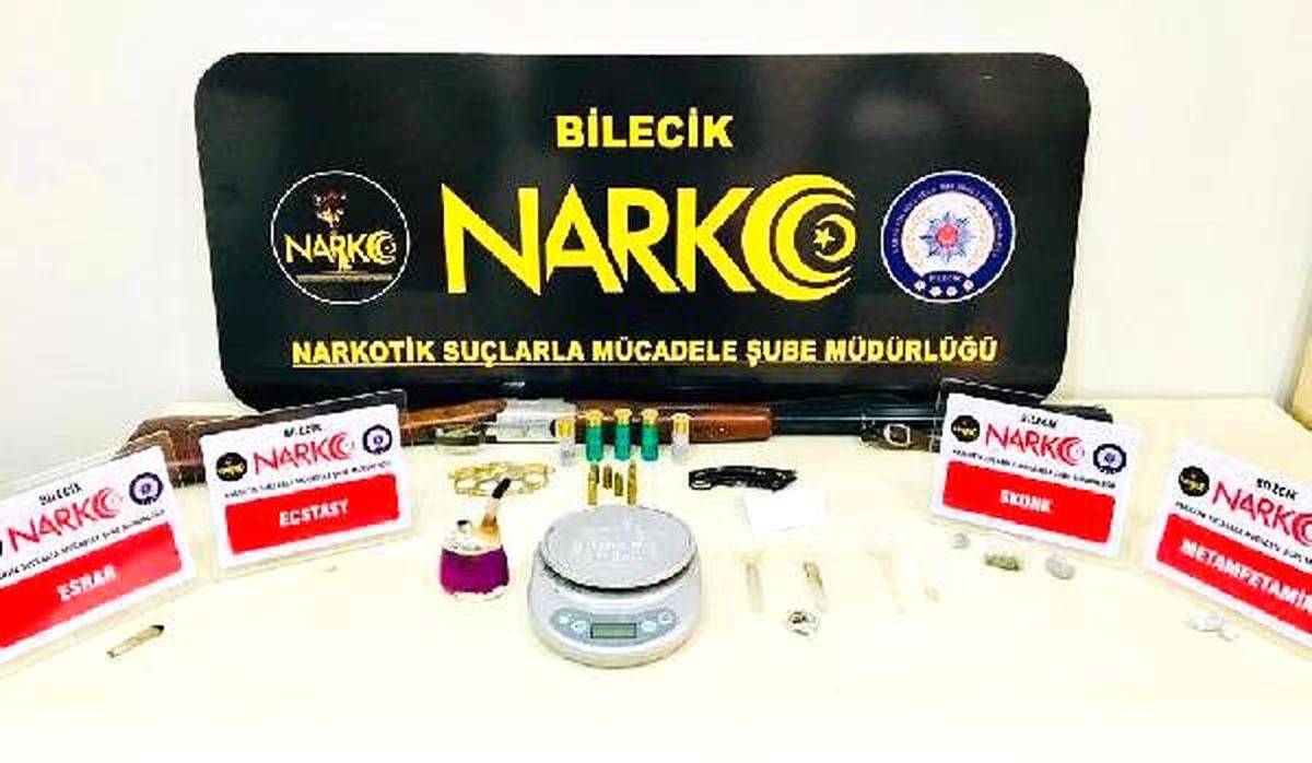Bilecik\'te uyuşturucu operasyonuna 7 gözaltı