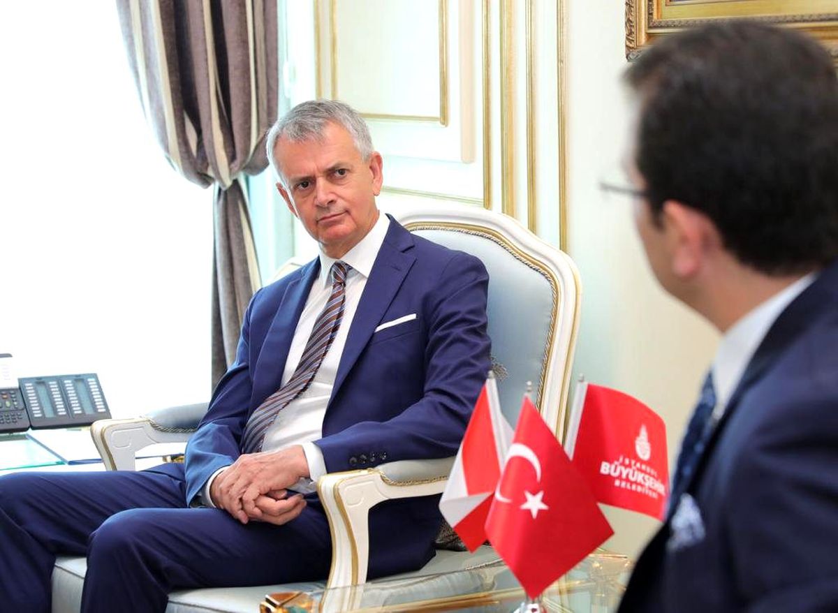 Kanada Büyükelçisi\'nden İmamoğlu\'na tebrik ziyareti