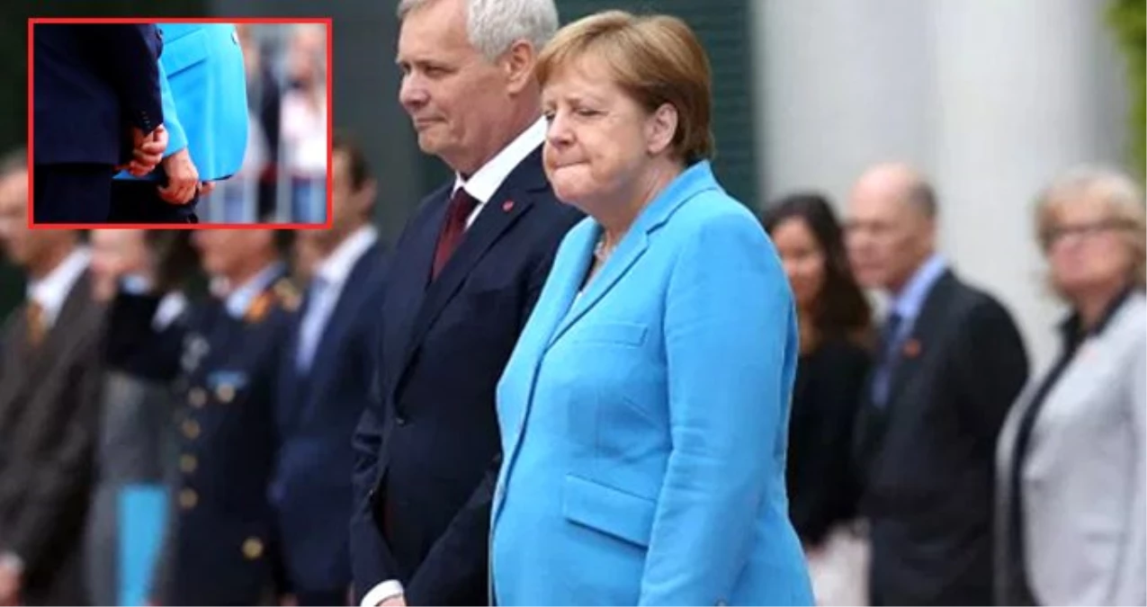 Almanya Başbakanı Merkel, kameralar önünde üçüncü kez titreme nöbeti geçirdi