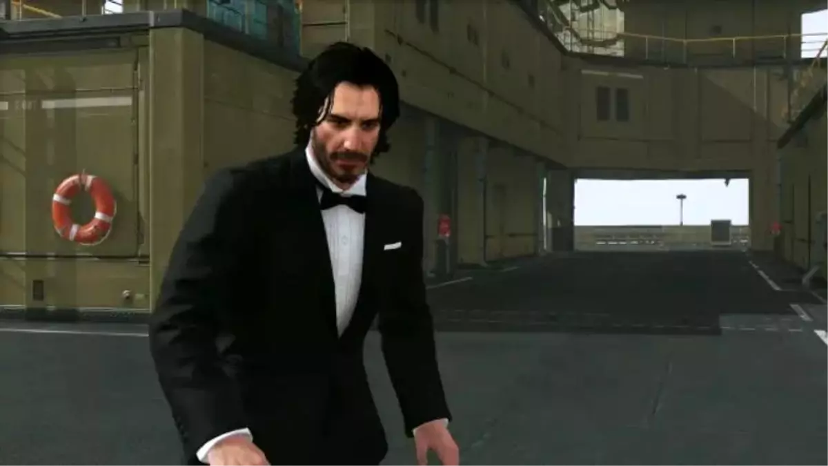 Metal Gear Solid V\'e Keanu Reeves Modu Geldi (Cyberpunk 2077 ve John Wick İçerir)