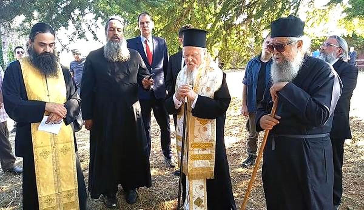 Şarköy\'deki manastıra ilk kez metropolit atandı, Bartholomeos ayini yönetti