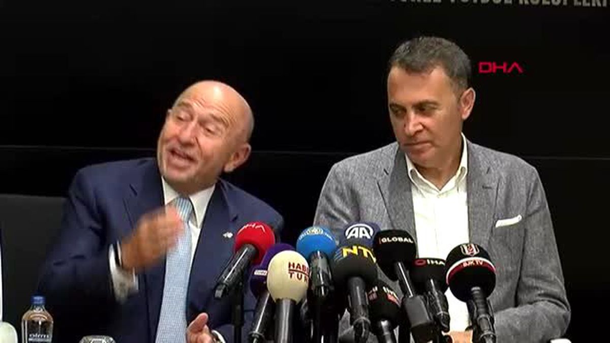 SPOR Nihat Özdemir ve Fikret Orman\'dan ortak basın toplantısı 3